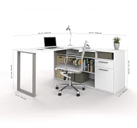 Bestar Solay L-Shaped Desk