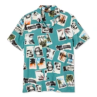 Chemise de vacances à manches courtes Jackson pour garçons Tailles M-TTG
