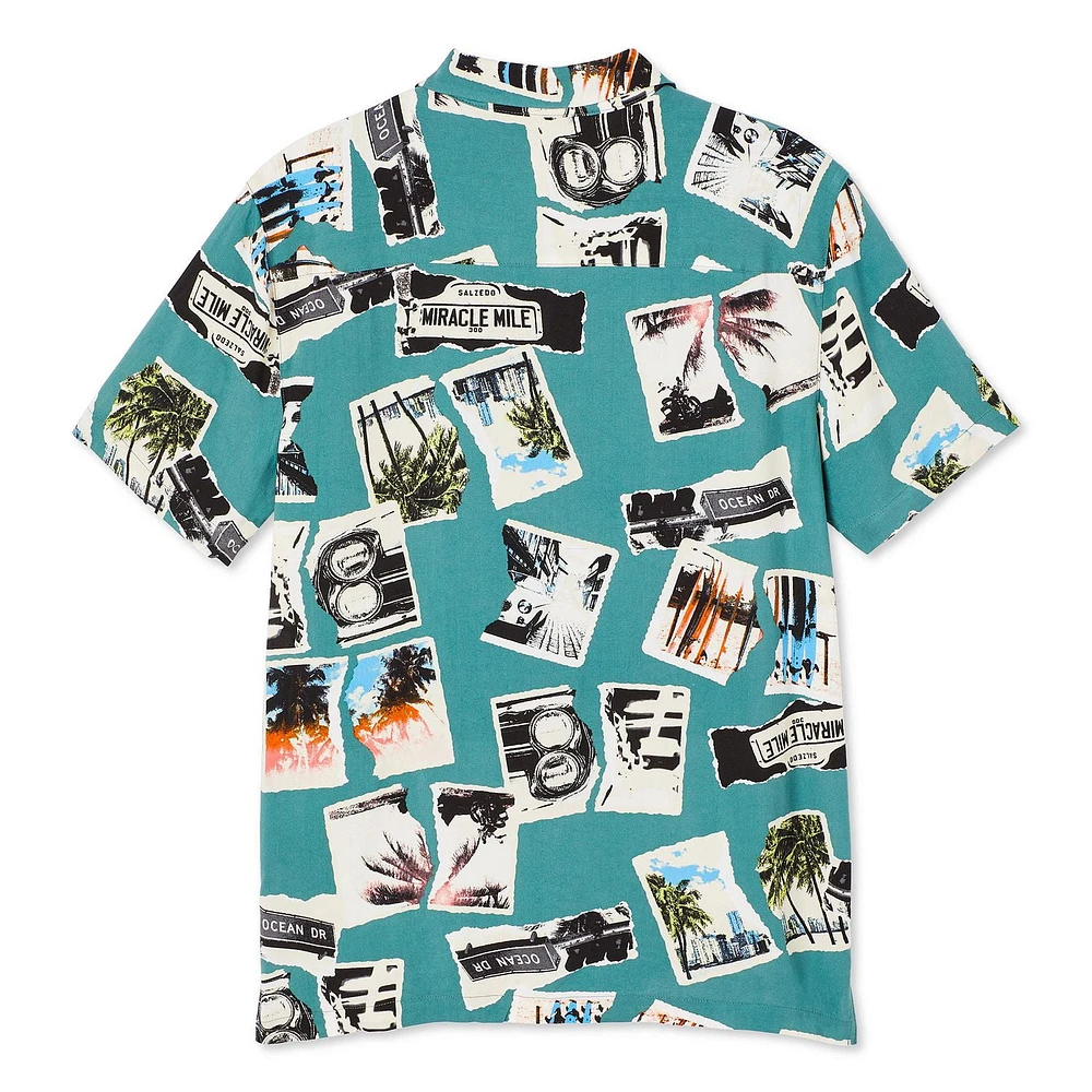 Chemise de vacances à manches courtes Jackson pour garçons Tailles M-TTG