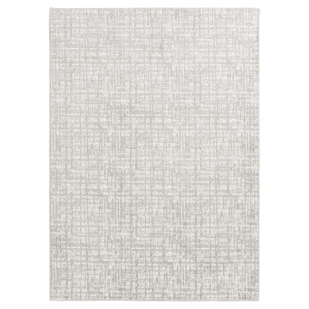 Avenue B Motley Grey 5' x 7' Looped area rug