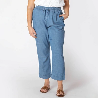 Devoted Taille Plus Femme Pantalon de jogging ample à jambes larges Joggers amples
