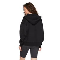 No Boundaries Women's Oversized Zip-Up Hoodie, Sizes XS-XXL