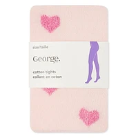 George Girls' Fashion Tights, Sizes 4-12