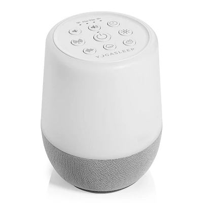 Yogasleep - Baby, Toddler - Duet White Noise Sound Machine with Night Light and Wireless Speaker - Sleep Training - Baby Shower Gift