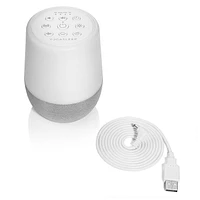 Yogasleep - Baby, Toddler - Duet White Noise Sound Machine with Night Light and Wireless Speaker - Sleep Training - Baby Shower Gift