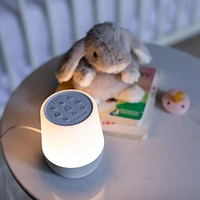 Yogasleep - Baby, Toddler - Duet White Noise Sound Machine with Night Light and Wireless Speaker - Sleep Training - Baby Shower Gift