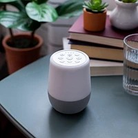Yogasleep - Baby, Toddler - Duet White Noise Sound Machine with Night Light and Wireless Speaker - Sleep Training - Baby Shower Gift