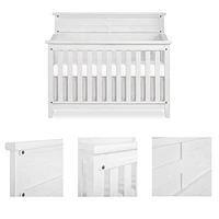 Evolur Andorra 5-In-1 Convertible Crib