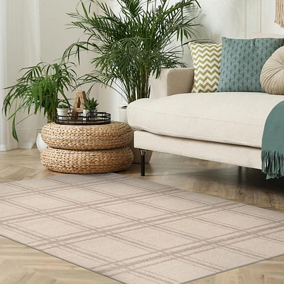 Avenue B Taylor Grey 5' x 7' area rug