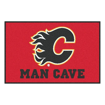 NHL Calgary Flames Man Cave Rug