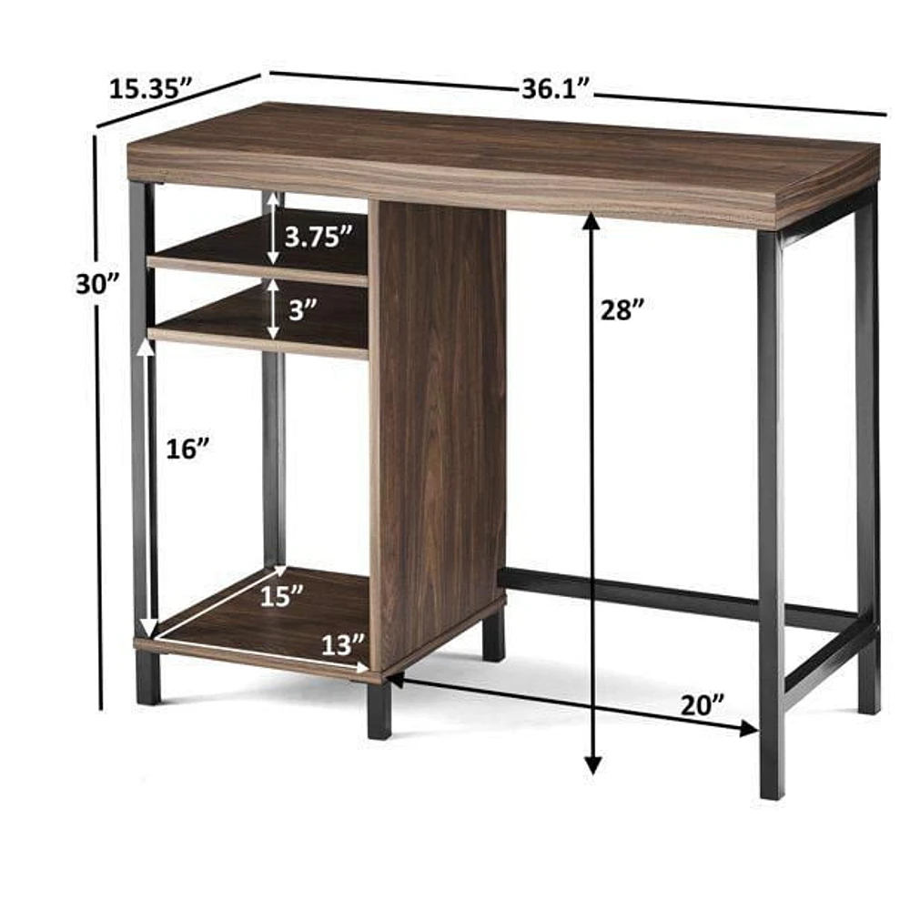 Mainstays Sumpter Park Cube Storage Desk