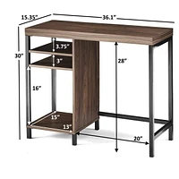 Mainstays Sumpter Park Cube Storage Desk