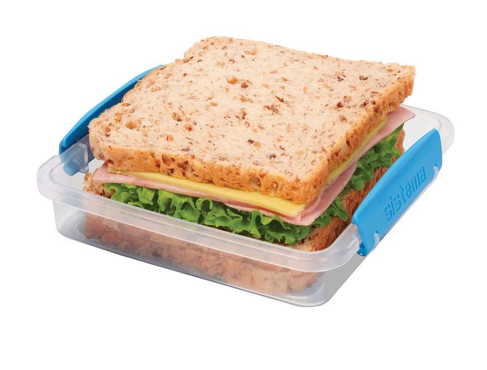 Sistema to Go Sandwich Box Food Storage Container, 450ml