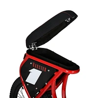 Hyper Radster 20" 36V Electric Bike for Adults. Pedal-Assist, 250W E-Bike Motor, Red