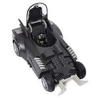 Batman Launch and Defend Batmobile Remote Control Vehicle with Exclusive 4-inch Action Figure, Batman