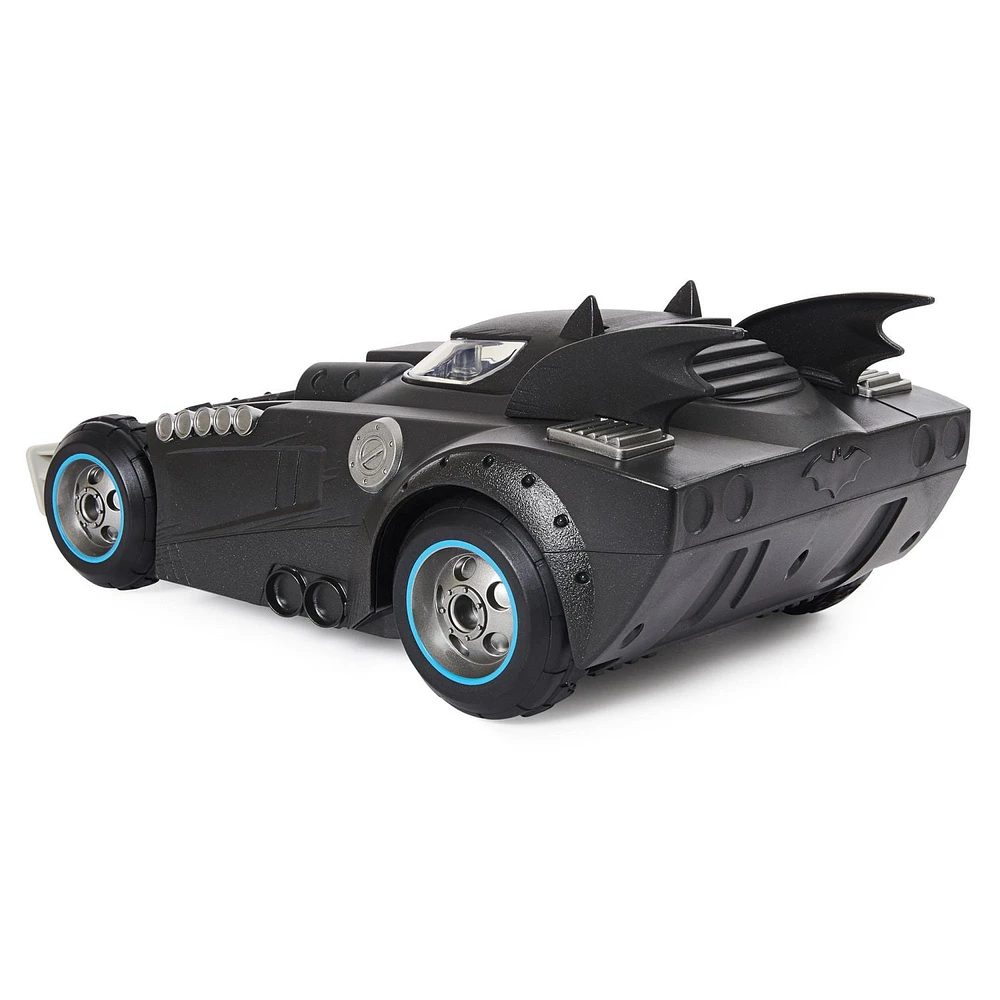 Batman Launch and Defend Batmobile Remote Control Vehicle with Exclusive 4-inch Action Figure, Batman