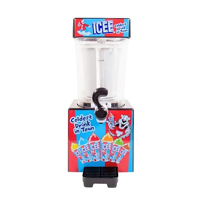 ICEE Slushie Making Machine (Bilingual) - Officially Licensed Home Countertop Slushie Maker, 34oz, Retro Design, New for 2024