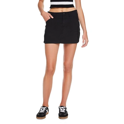 No Boundaries Women's Cargo Skirt, Sizes 2-16