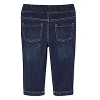 Jogger en denim George pour bébés filles Tailles 0-24 mois