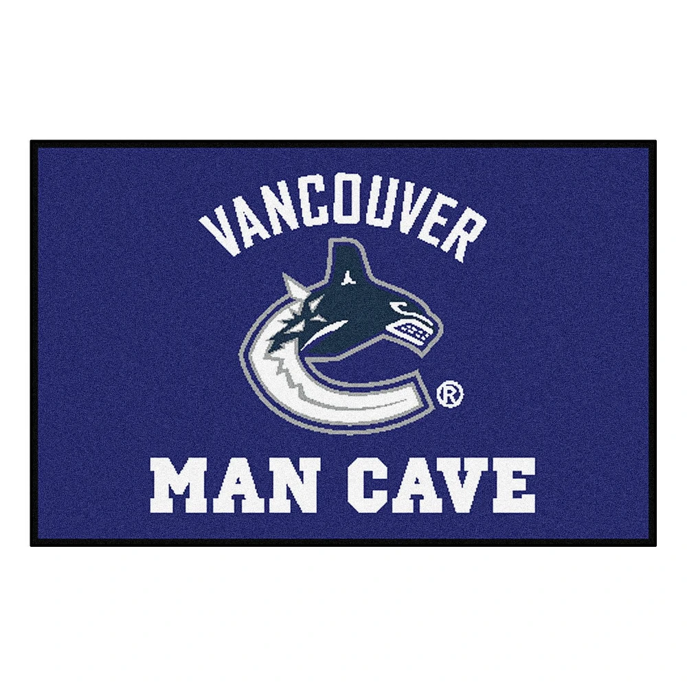 NHL Vancouver Canucks Man Cave Rug