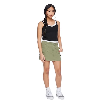 My Sister's Closet Girls' Fooler Henley Cami, Sizes S-XXL
