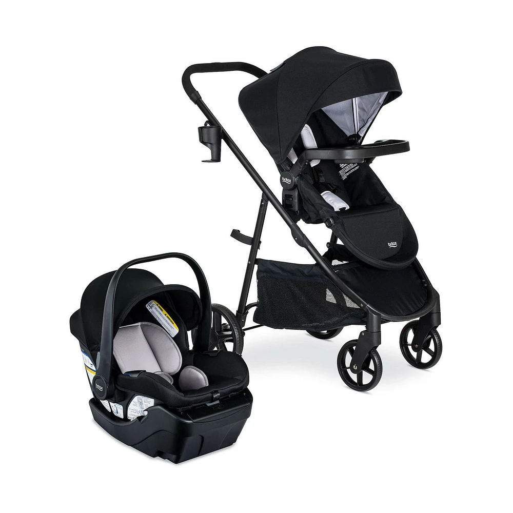 Système de voyage, Willow Brook de Britax, Onyx Glacier