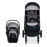 Britax Willow™ Brook™ S+ Travel System, Graphite Onyx