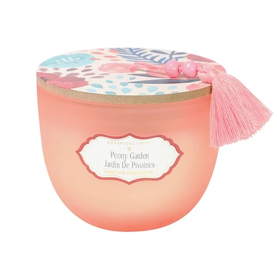 Botanical Light 11.11oz Peony Garden Scented Candle, <br>· 11.11oz<br>· 315g<br>· pack # 1