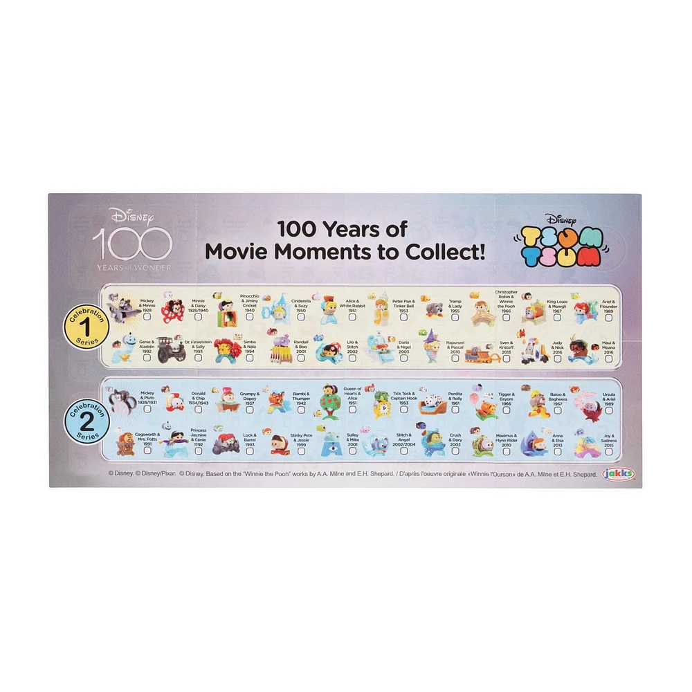 Disney Tsum Tsum 100th Celebration Series 1