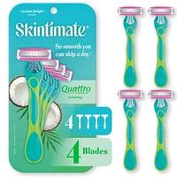 Skintimate® Coconut Delight™ Scented Disposable Razor, 4 Blade, 4ct