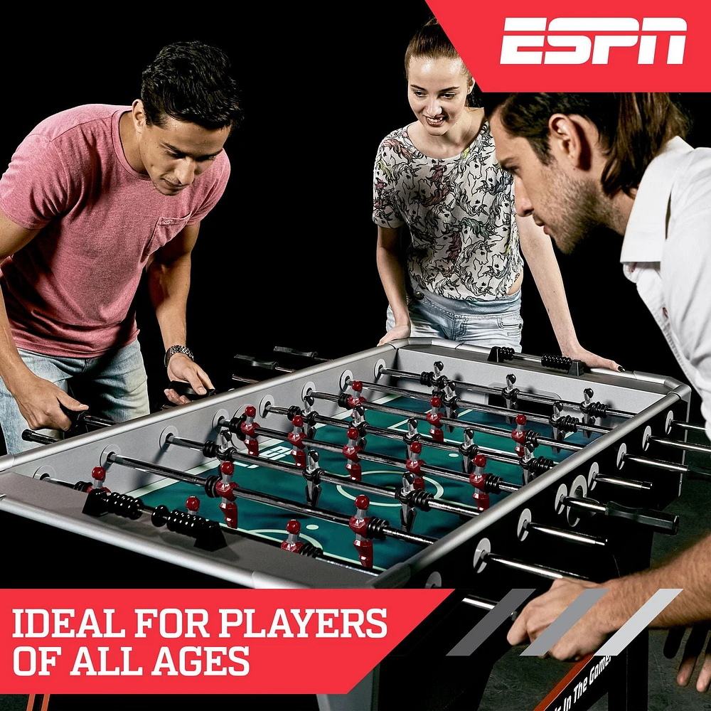 Table de baby-foot ESPN 56" Accessoires inclus