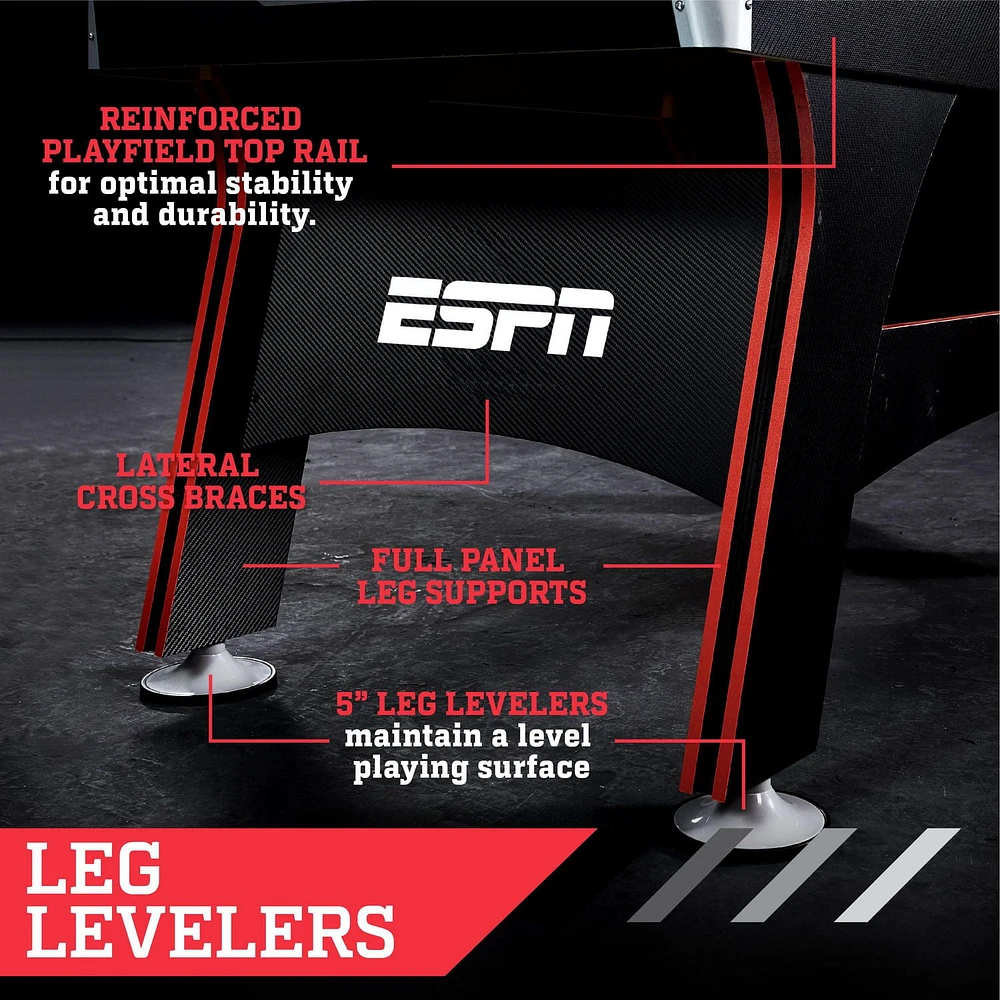 Table de baby-foot ESPN 56" Accessoires inclus