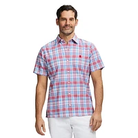 IZOD MADRAS S/S WOVEN