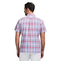 IZOD MADRAS S/S WOVEN