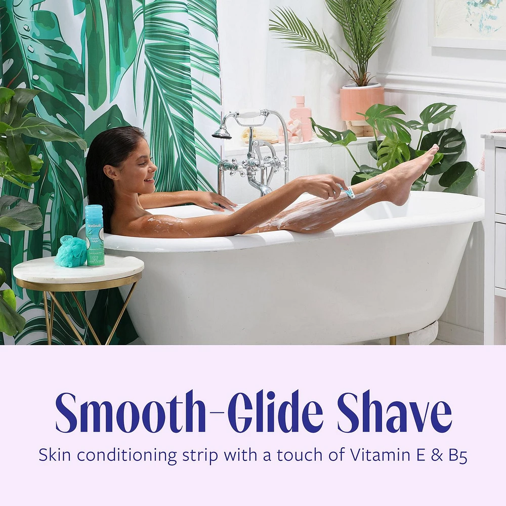 Skintimate® Coconut Delight™ Scented Disposable Razor, 4 Blade, 4ct