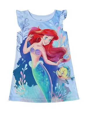 Robe de nuit en tricot - Tout Petit Disney Little Mermaid Tailles: 2T-5T