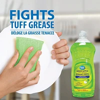 Détergent liquide pour vaisselle au parfum de pomme verte Great Value 1 litre