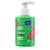 Clean & Clear Watermelon Gel Cleanser, Oil-Free Face Wash