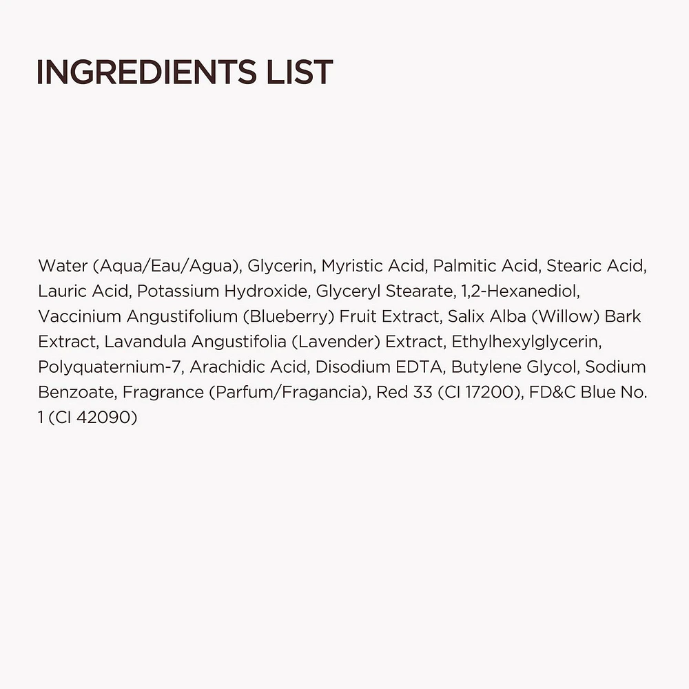 Food Story Mousse Nettoyante Revitalisante Myrtille