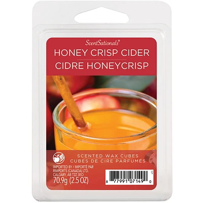 Cubes de cire parfumée ScentSationals - Cidre Honeycrisp 2,5 fois (70,9 g)