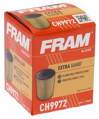 FRAM CH9972 Extra Guard® Cartridge Oil Filter, 1 oil filter