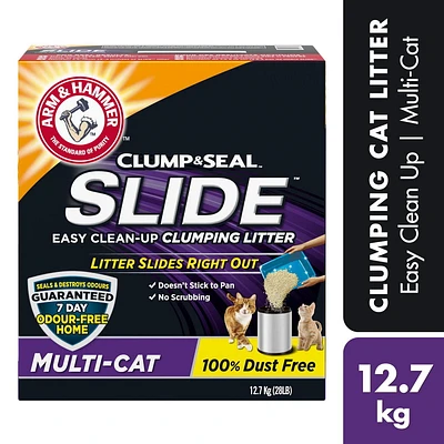 Arm & Hammer Slide Multi-Cat Clumping Cat Litter, 12.7 kg