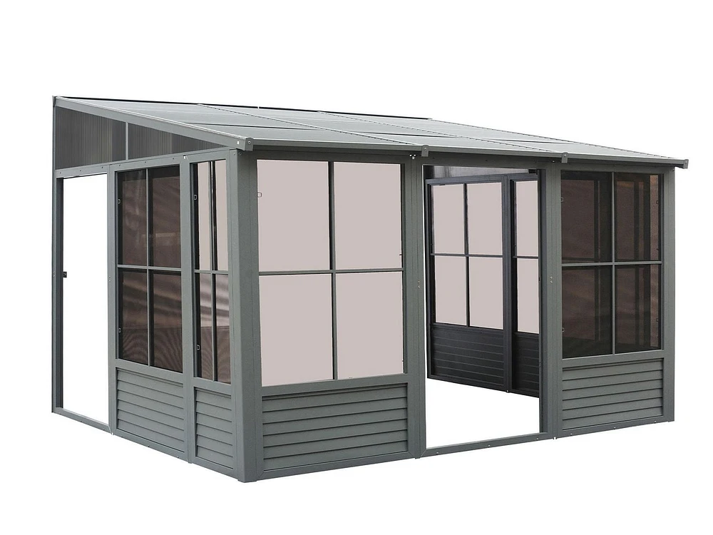 Florence Add-A-Room with Metal Roof 10 Ft. x 12 Ft. in Slate