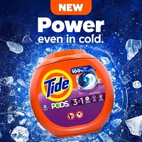 Tide PODS Laundry Detergent Soap Pacs, HE Compatible, Powerful 3-in-1 Clean in one Step, Spring Meadow Scent, 76CT