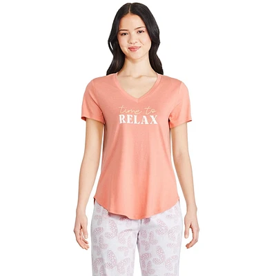 George Women's V-Neckline Sleep Tee
