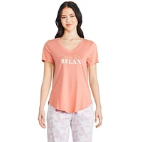 George Women's V-Neckline Sleep Tee