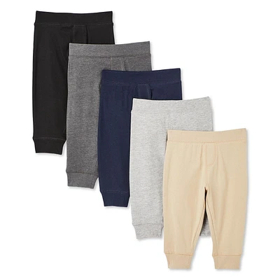 George Infants' Gender Inclusive Jogger 5-Pack