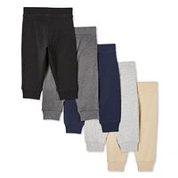 George Infants' Gender Inclusive Jogger 5-Pack