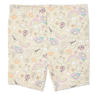Short de vélo George pour petites filles Tailles 2T-5T