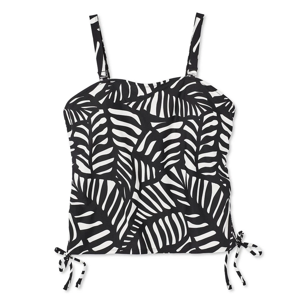 George Women's Plus Ruched Tankini, Sizes 1X-3X